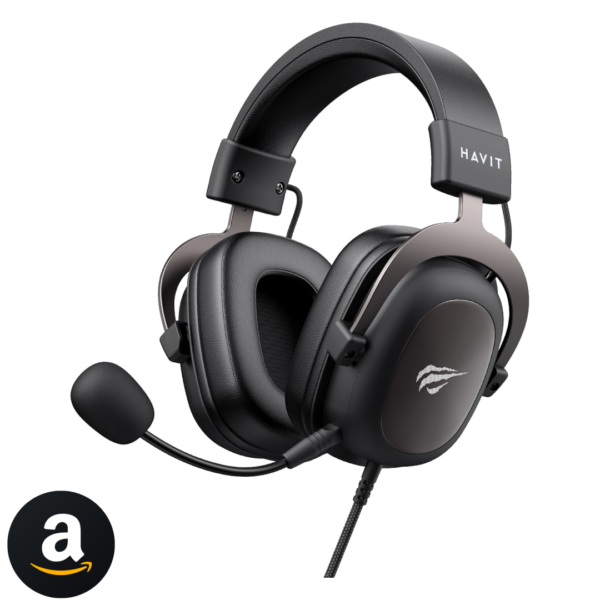 Headphone Fone de Ouvido Havit HV-H2002d, Gamer, com Microfone, Falante 53mm, Plug 3.5mm: compatível com XBOX ONE e PS4, HAVIT, HV-H2002d e Outros