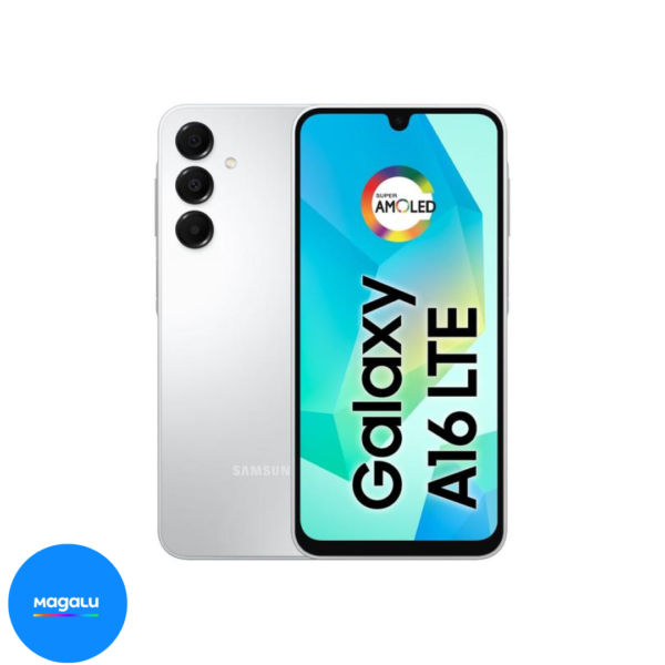 Smartphone Samsung Galaxy A16 128GB Cinza 4GB RAM 6,7" FHD+ Câm Tripla de até 50MP + Selfie 13MP Bateria 5000mAh