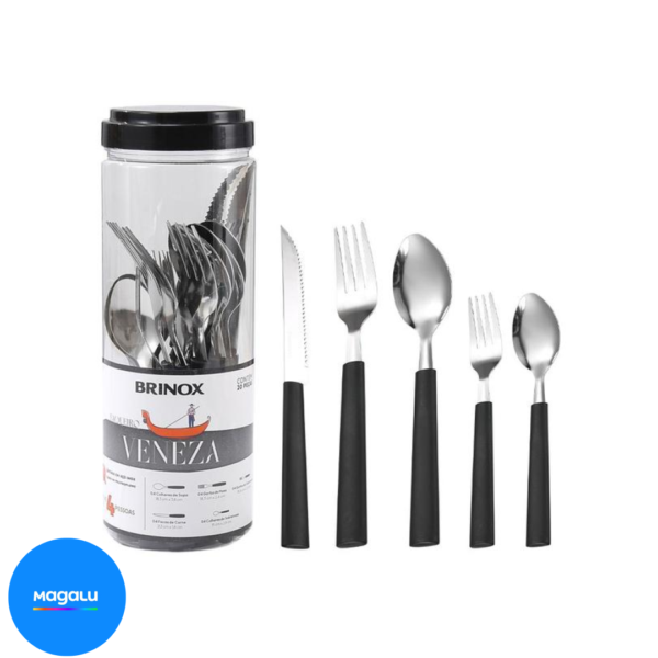 Faqueiro Brinox Inox 20 Peças Veneza