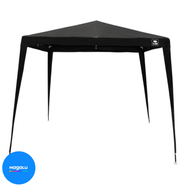 Tenda Gazebo Polietileno 3mX3mts Black - Bel Fix