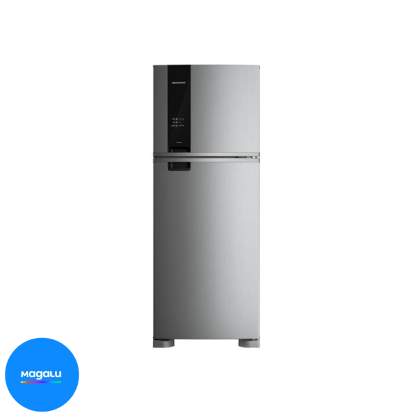 Geladeira/Refrigerador Brastemp Frost Free Duplex - Prata 463L BRM55FK