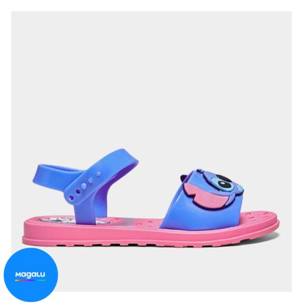 Sandália Infantil Grendene Kids Stitch To Play Menina