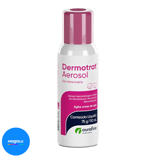 Dermotrat para Caes e Gatos 110 ml - Ouro Fino