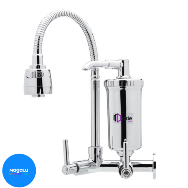 Torneira Com Filtro Cozinha Parede Gourmet Abs - Dazie Metais