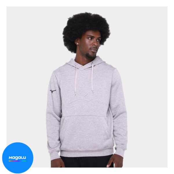 Moletom Mizuno Soft II Masculino
