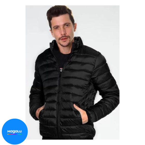 Jaqueta Puffer Masculina Bobojaco Impermeável - Volgue