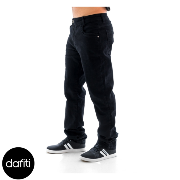 Calça Sarja Masculina Arauto Modelagem Confort Preto