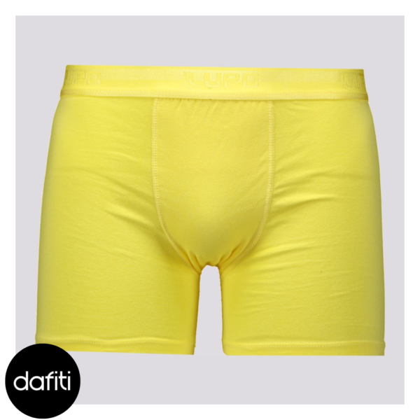 Cueca Boxer Lupo Elastic Soft Amarela