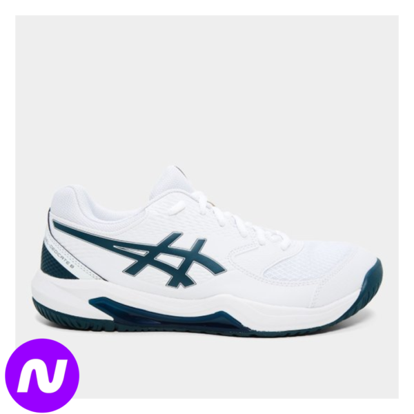 Tênis Asics Gel-Dedicate 8 Masculino - Branco+Verde