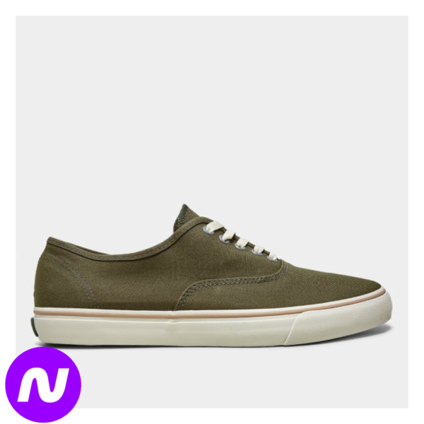 Tênis Rainha Mont Car - Verde Militar+Bege