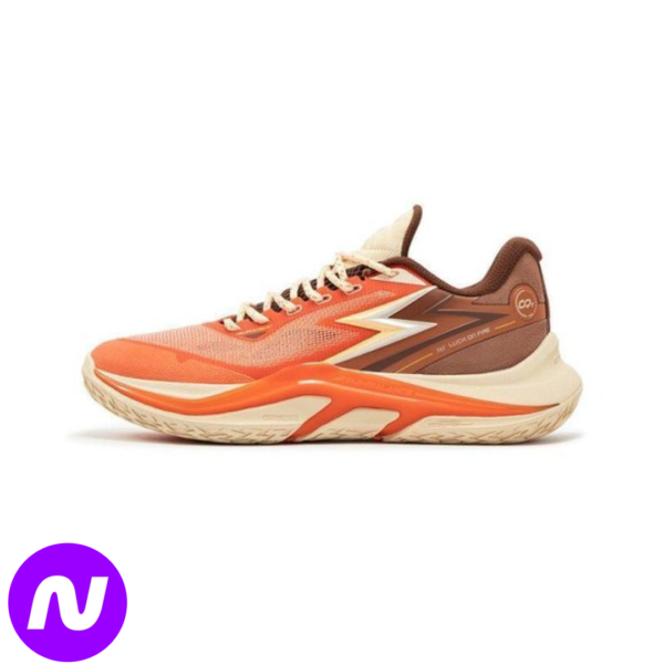 Tênis LIGHT UP 361° Basquete Masculino - Laranja+Marrom
