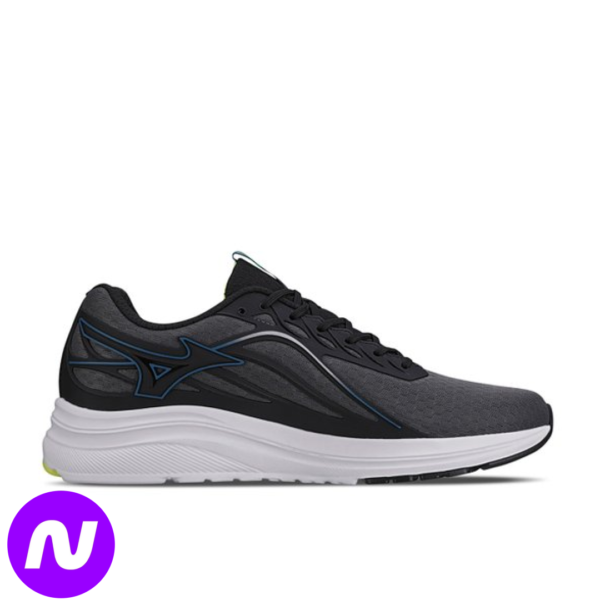 Tênis Mizuno Cometa 2 Masculino - Chumbo
