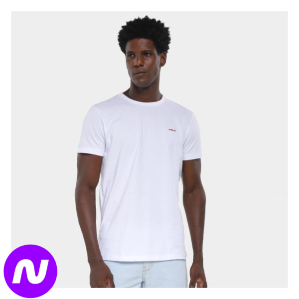 Camiseta Colcci Casual Masculina - Branco