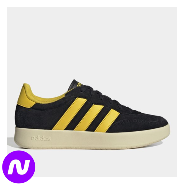 Tênis Adidas Barreda Masculino - Preto+Amarelo
