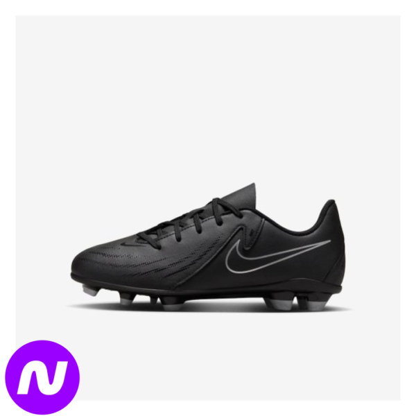 Chuteira Nike Phantom GX II Club Infantil Campo - Preto