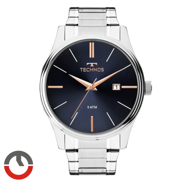 Relógio Technos Masculino Steel 2115MPM/1K
