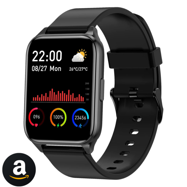 Relógio Inteligente TranyaGo Tela Full Touch 1.69" Resistente à Água IP68 com Modos Esportivos e Recebimento de Notificações Smartwatch