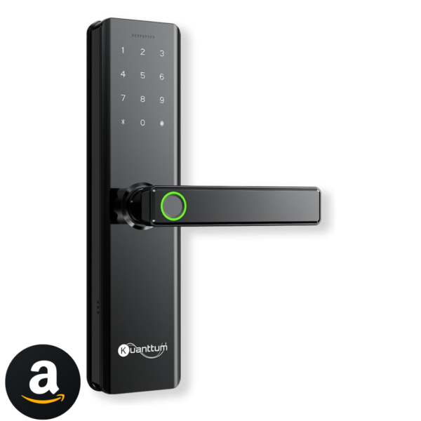Fechadura Eletronica Digital Biométrica Smart Inteligente Kuanttum Kappa