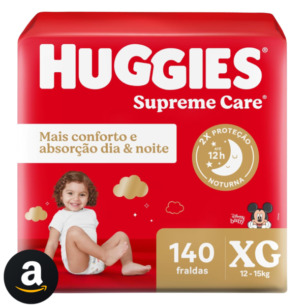 Huggies Fralda Supreme Care XG 140 Un