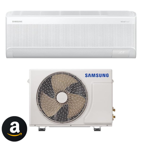 Samsung Ar-condicionado Split Inverter WindFree AI 12.000 BTUs Frio Sem Vento AR12DYFAAWKNAZ 220V