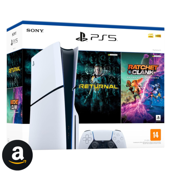 PlayStation®5 Slim Disk + 2 Jogos