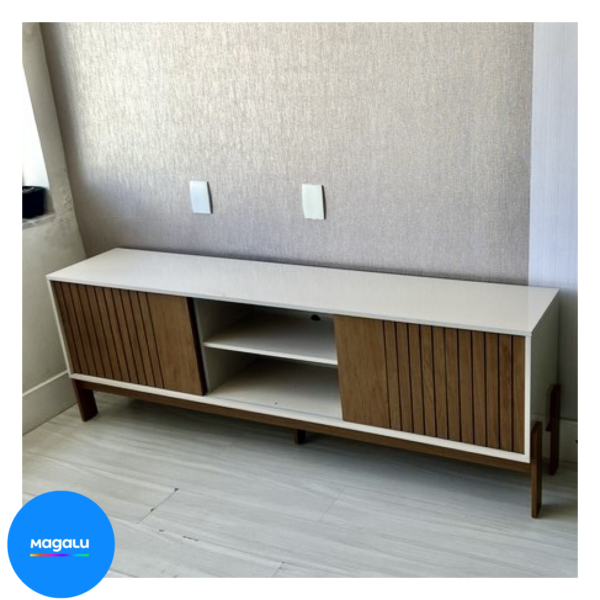 Rack para TV 72” 2 Portas Caemmun Tannen 1.8