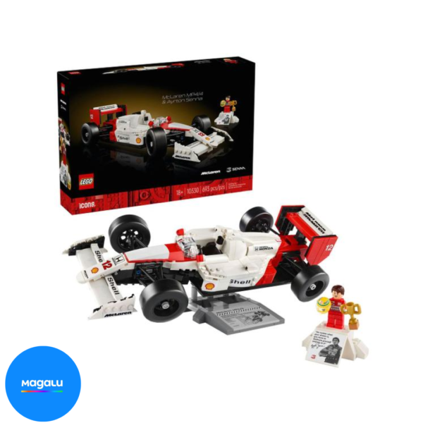 LEGO Icons McLaren MP4/4 e Ayrton Senna - 10330 693 Peças