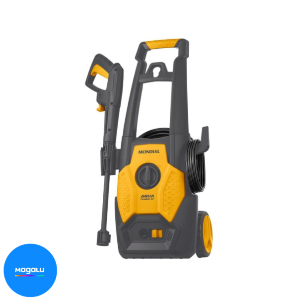 Lavadora de Alta Pressão Mondial 1800 PSI 1500W - Aqua Power II LAP-02-GY