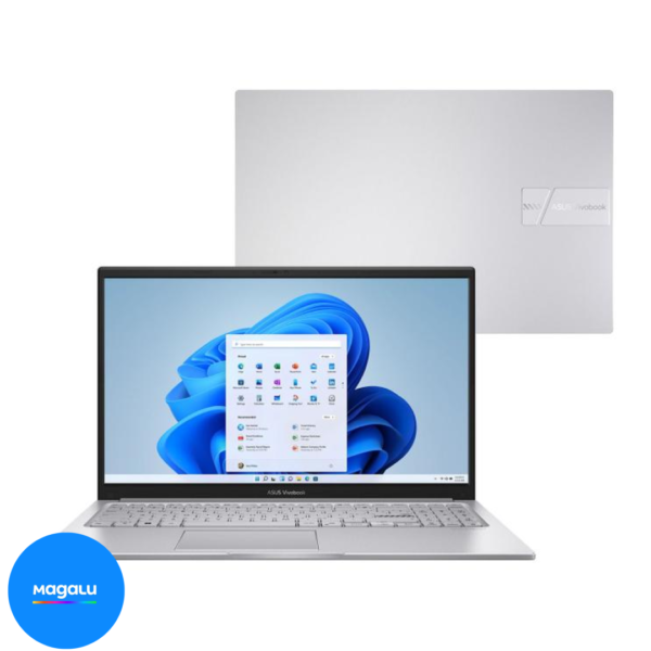 Notebook ASUS Vivobook 15 X1504VA-NJ1738W Intel Core i5 1334U 8GB RAM 256GB SSD 15,6" Full HD Windows Intel Iris Xe 90NB10J2-M02720