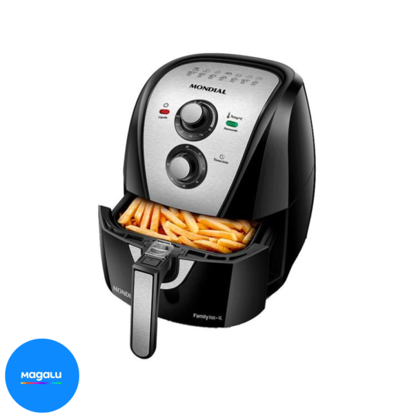 Air Fryer Mondial Family AFN-40-BI Preto 4L com Timer