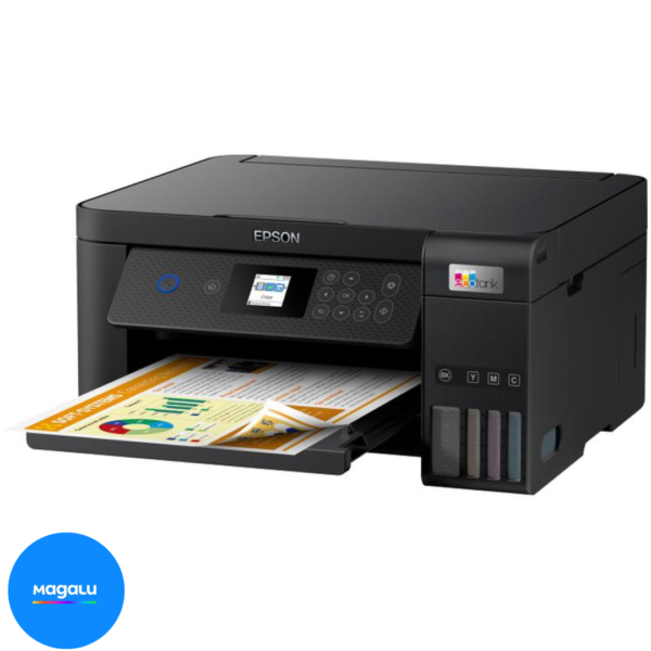 Impressora Multifuncional Epson Ecotank L4260 - Tanque de Tinta Colorida USB Wi-Fi