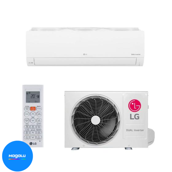 Ar Condicionado Split Hi Wall LG Dual Inverter Compact AI 12.000 Btus Frio 220v R-32