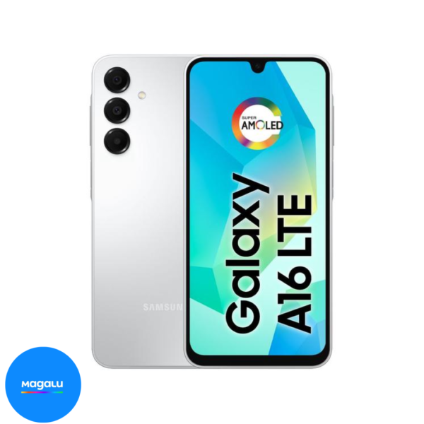 Smartphone Samsung Galaxy A16 128GB Cinza 4GB RAM 6,7" FHD+ Câm Tripla de até 50MP + Selfie 13MP Bateria 5000mAh