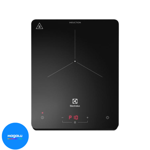 Cooktop 1 Boca Electrolux Indução Portátil - Vitrocerâmico Preto Touch IE3TP