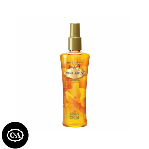vanilla kiss phyto splash phytoderm perfume feminino deo colônia 200ml