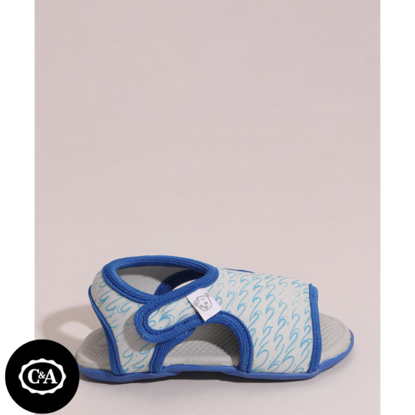 Papete Infantil Ondas do Mar com Velcro Pimpolho Azul