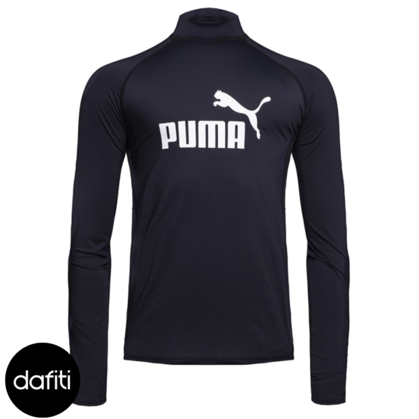Camisa Térmica Puma UV50+ Manga Longa Masculina - Preto