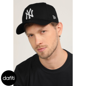 Boné Aberto New Era Snapback 940 SN New York Yankees MLB Aba Curva Preto