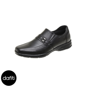 Sapato Social Soft Confort Masculino em Couro Super Conforto Preto