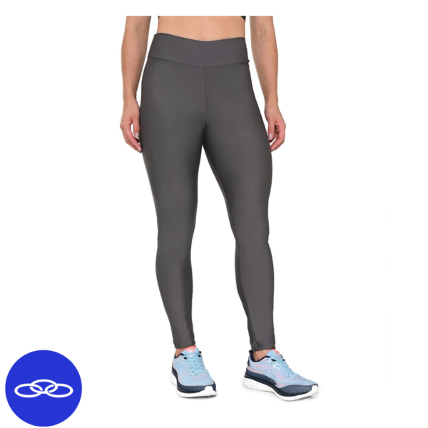 Legging de Treino Feminina Basic Olympikus G Cinza