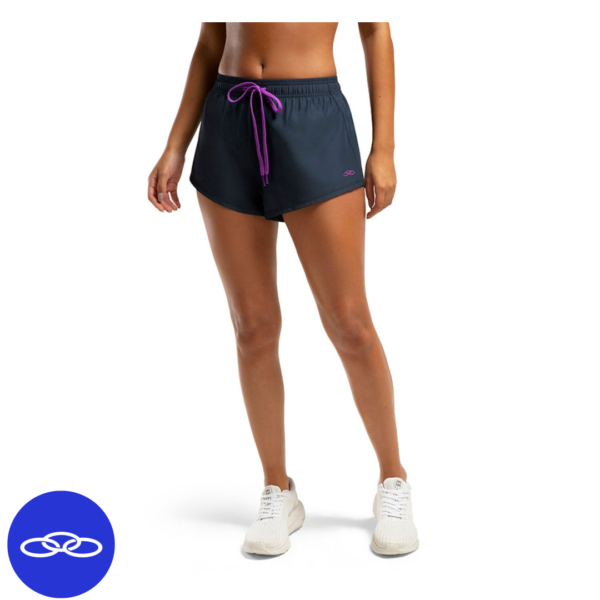 Shorts Essential Basic 2 Olympikus Feminino GG Azul