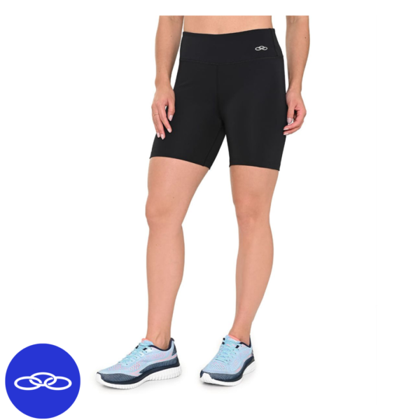 Bermuda Essential 6 Olympikus Feminina G Preto