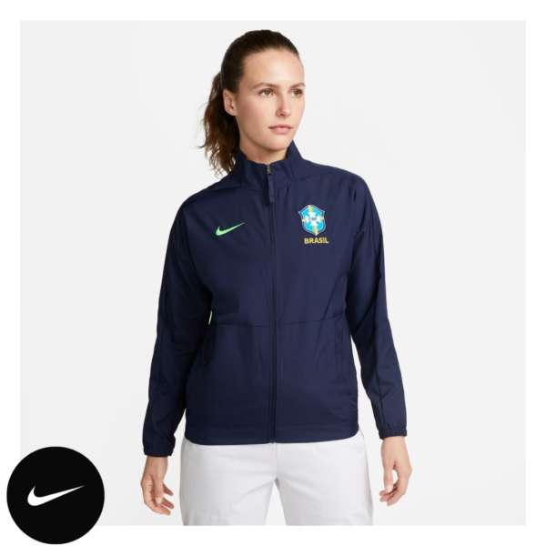 Jaqueta Nike Brasil Hino Feminina