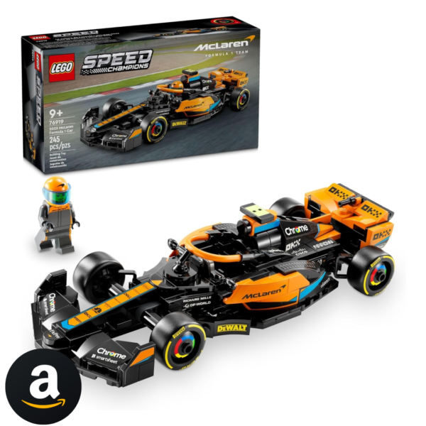 LEGO Set Speed Champions 76919 Carro de Corrida de Formula 1 da McLaren 2023 245 peças