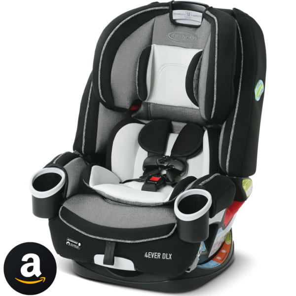 Graco Cadeira de Carro Infantil 4Ever DLX 4 em 1 - Preto.