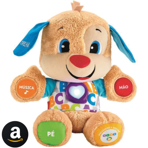 Smart Stages Cachorrinho, Aprender e Brincar, Fisher Price, Mattel, Azul