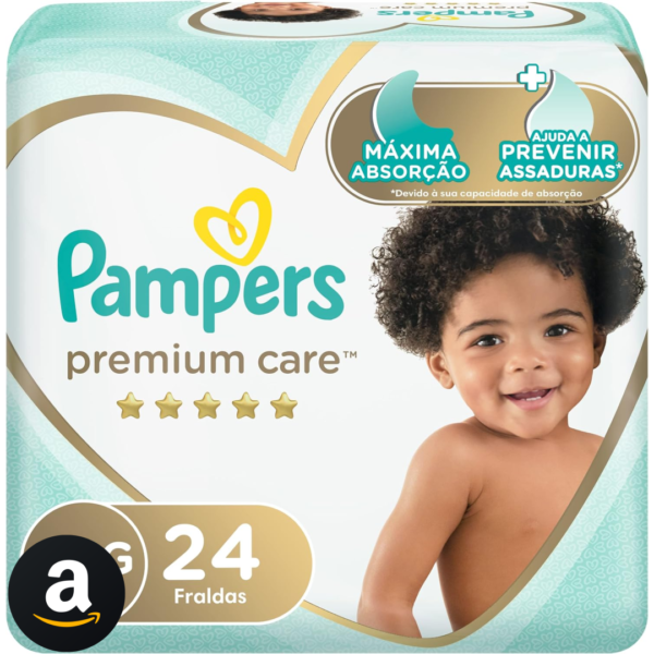 Fralda Pampers Premium Care XXG - 24 fraldas