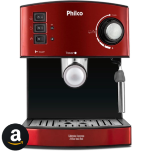 Cafeteira Philco PCF24 Expresso & Cápsulas Inox Red 127V