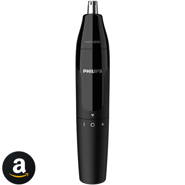 Aparador de pelos para nariz e orelhas Philips Series 1000, À pilha - NT1620/15