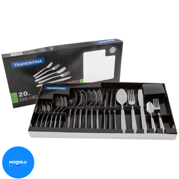 Faqueiro Tramontina Inox 20 Peças - Búzios